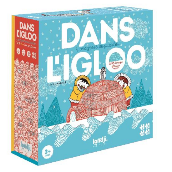 Load image into Gallery viewer, Puzzle - Dans L&amp;#39;Igloo By Londji
