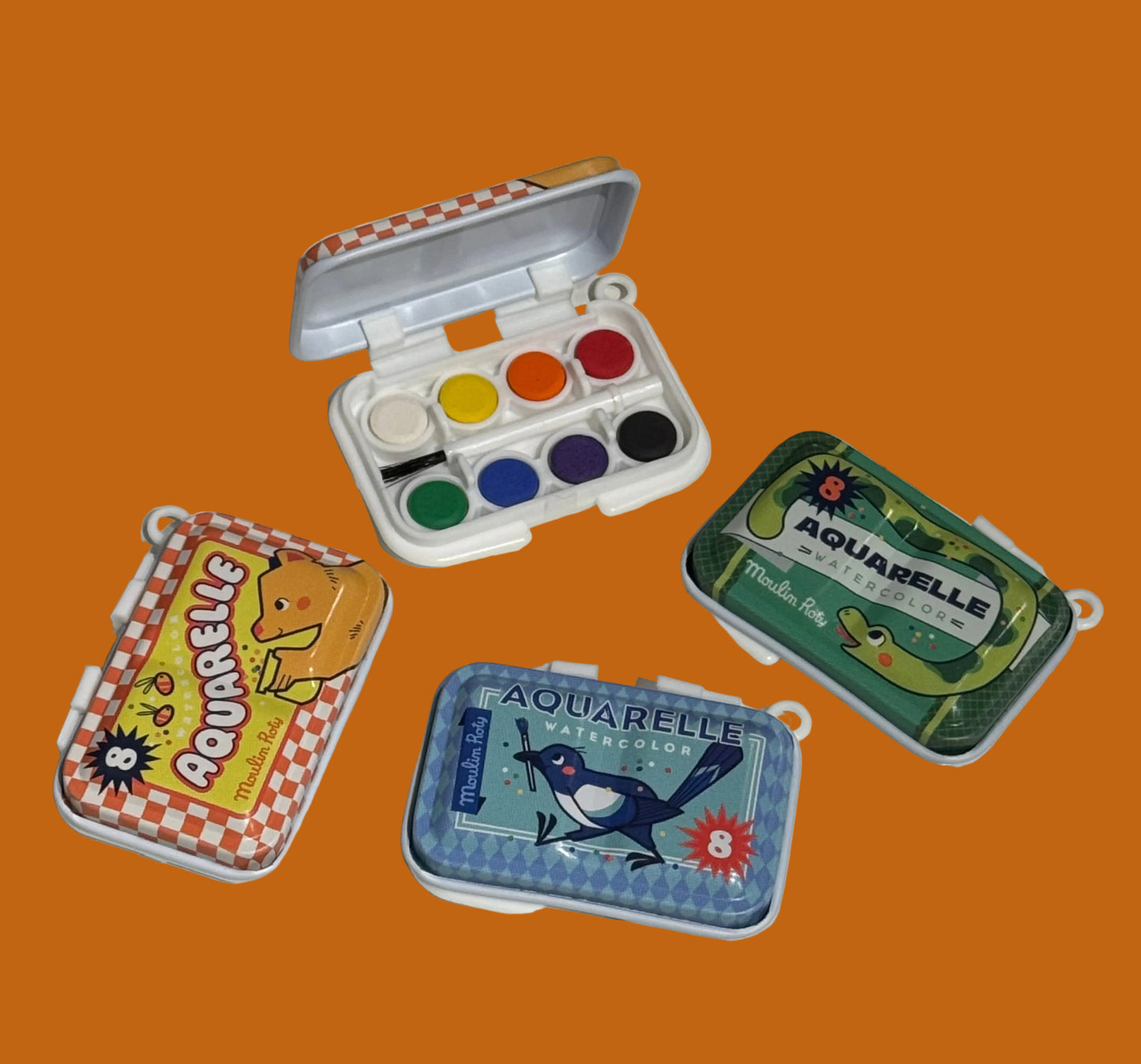 Petites Merveilles - Mini Watercolour Palettes by Moulin Roty