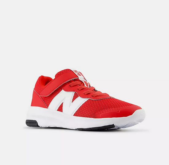 New Balance 578v1 Bungee Lace with Top Strap Red