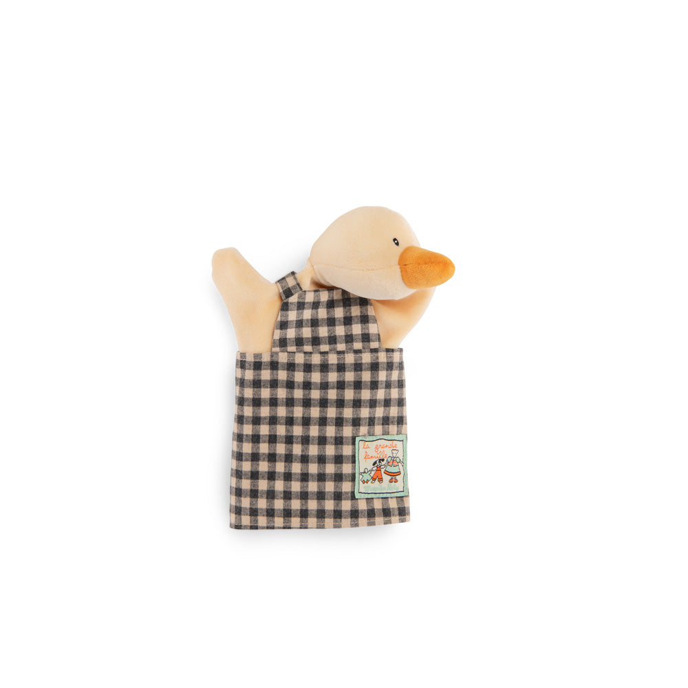 Grande Famille - Amedee Duck Hand Puppet By Moulin Roty