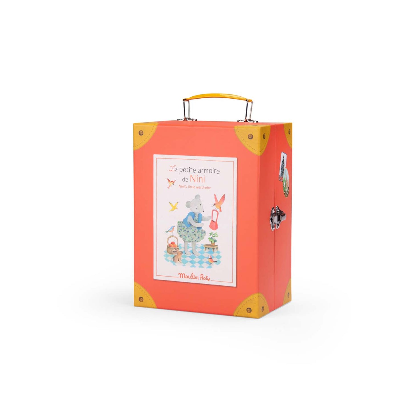 Grande Famille - Little Wardrobe Suitcase Nini  By Camille Jourdy and Moulin Roty