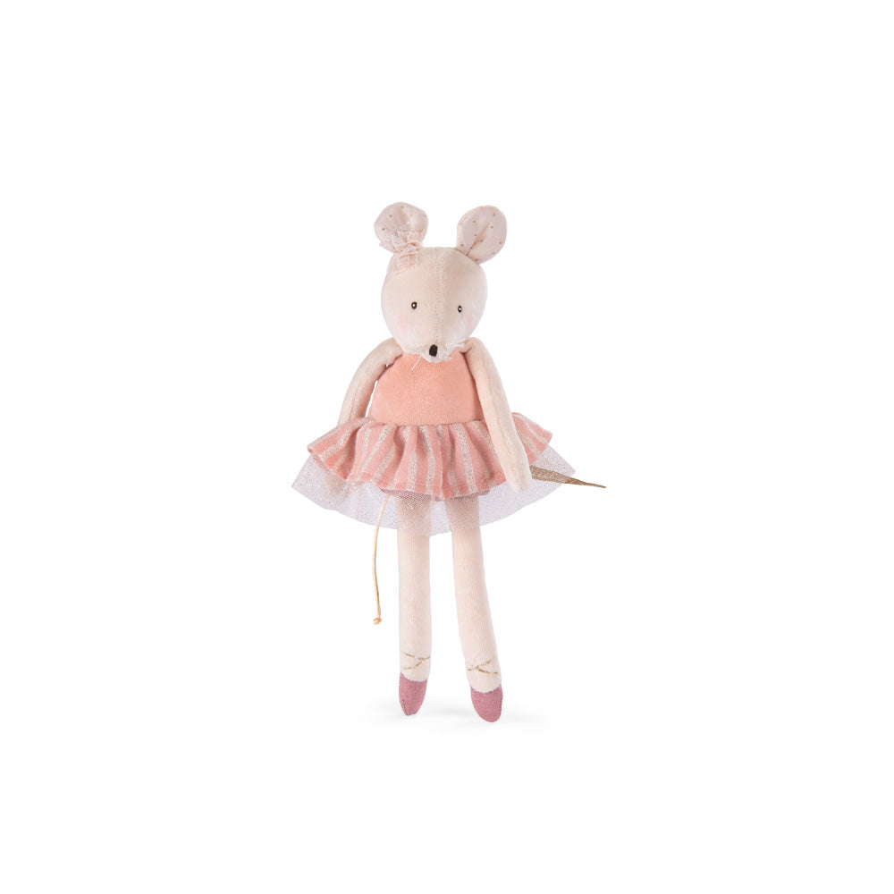 Petite Ecole De Danse - Pink Mouse Doll By Moulin Roty