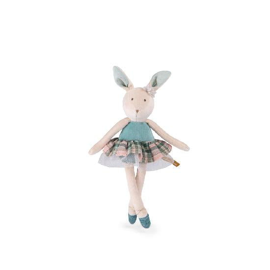 Petite Ecole De Danse - Blue Rabbit Doll By Moulin Roty