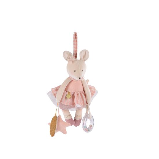 Petite Ecole De Danse - Hanging Activity Mouse  By Moulin Roty