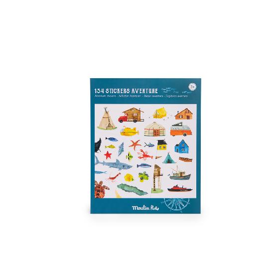 L'Explorateur - Adventure Stickers By Moulin Roty