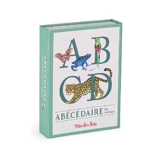 Tout Autour Du Monde ABECEDAIRE des animaux FRENCH ONLY by Moulin Roty