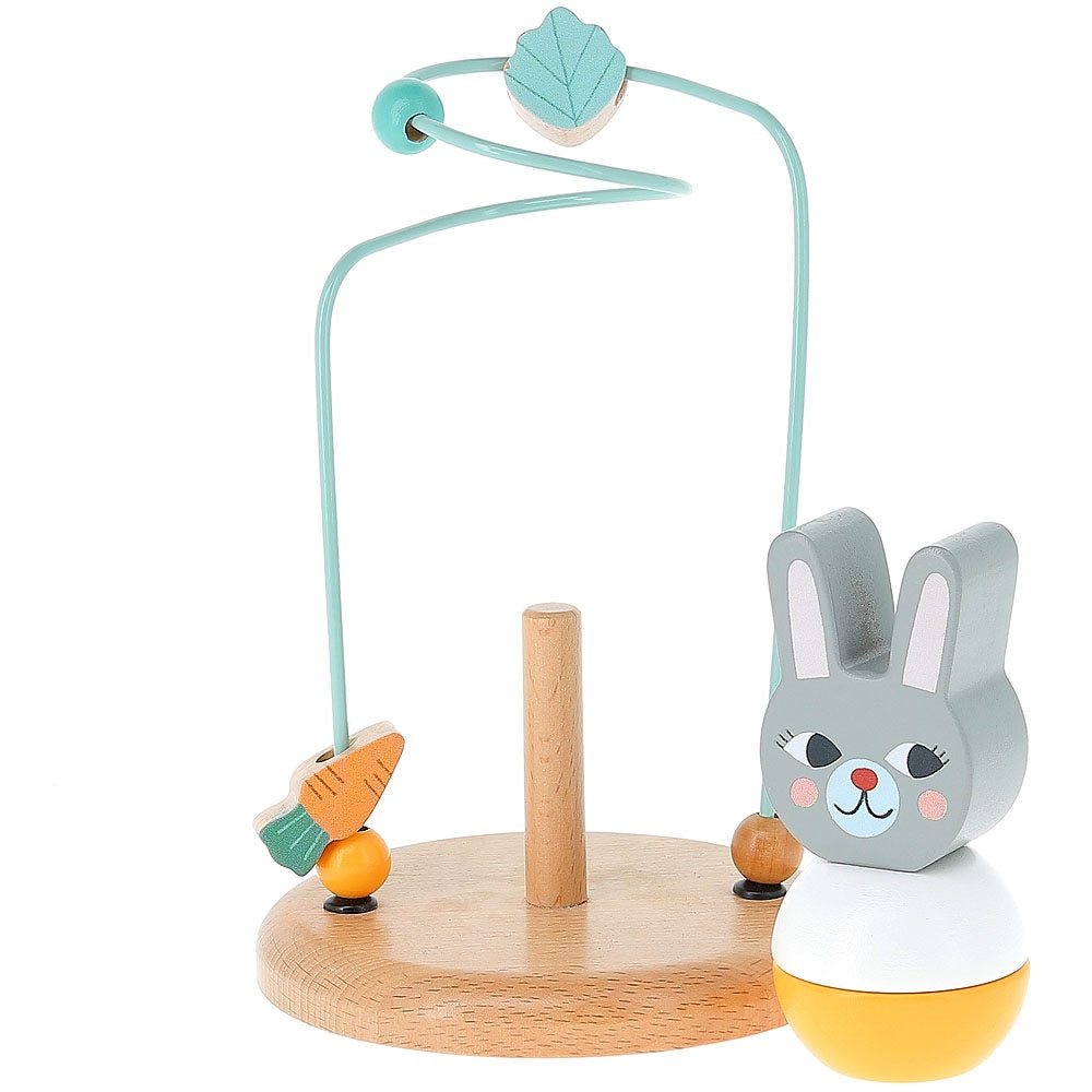 Michelle Carlslund - Early Learning Game, Rabbit  By Vilac