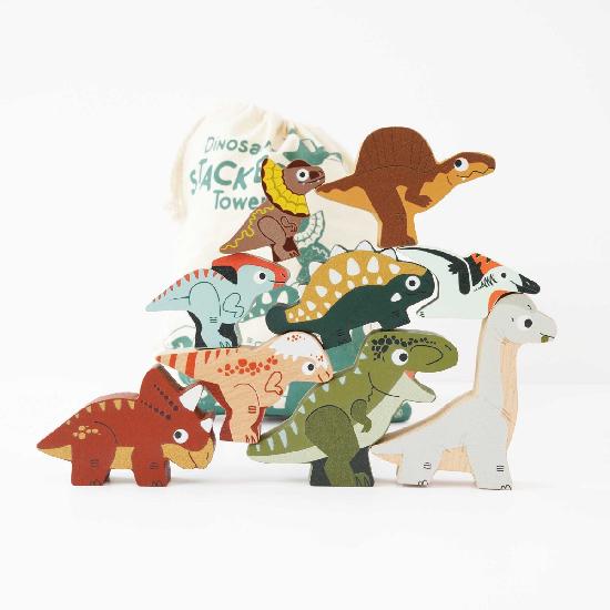 Baby and Toddler - Stacking - Jurassic Dinosaurs  By Le Toy Van