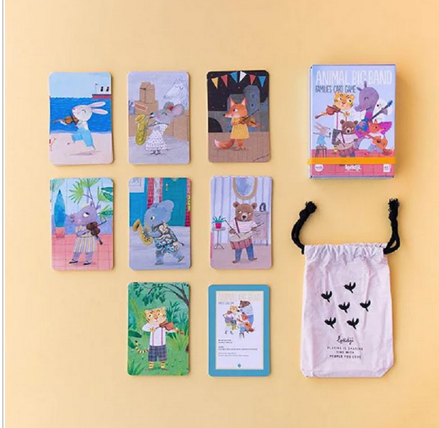 Cards - Animals Big Band by Londji
