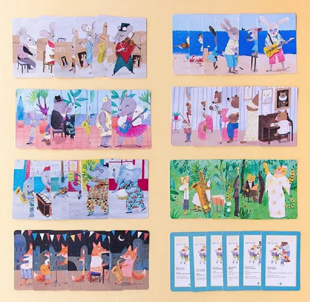 Cards - Animals Big Band by Londji