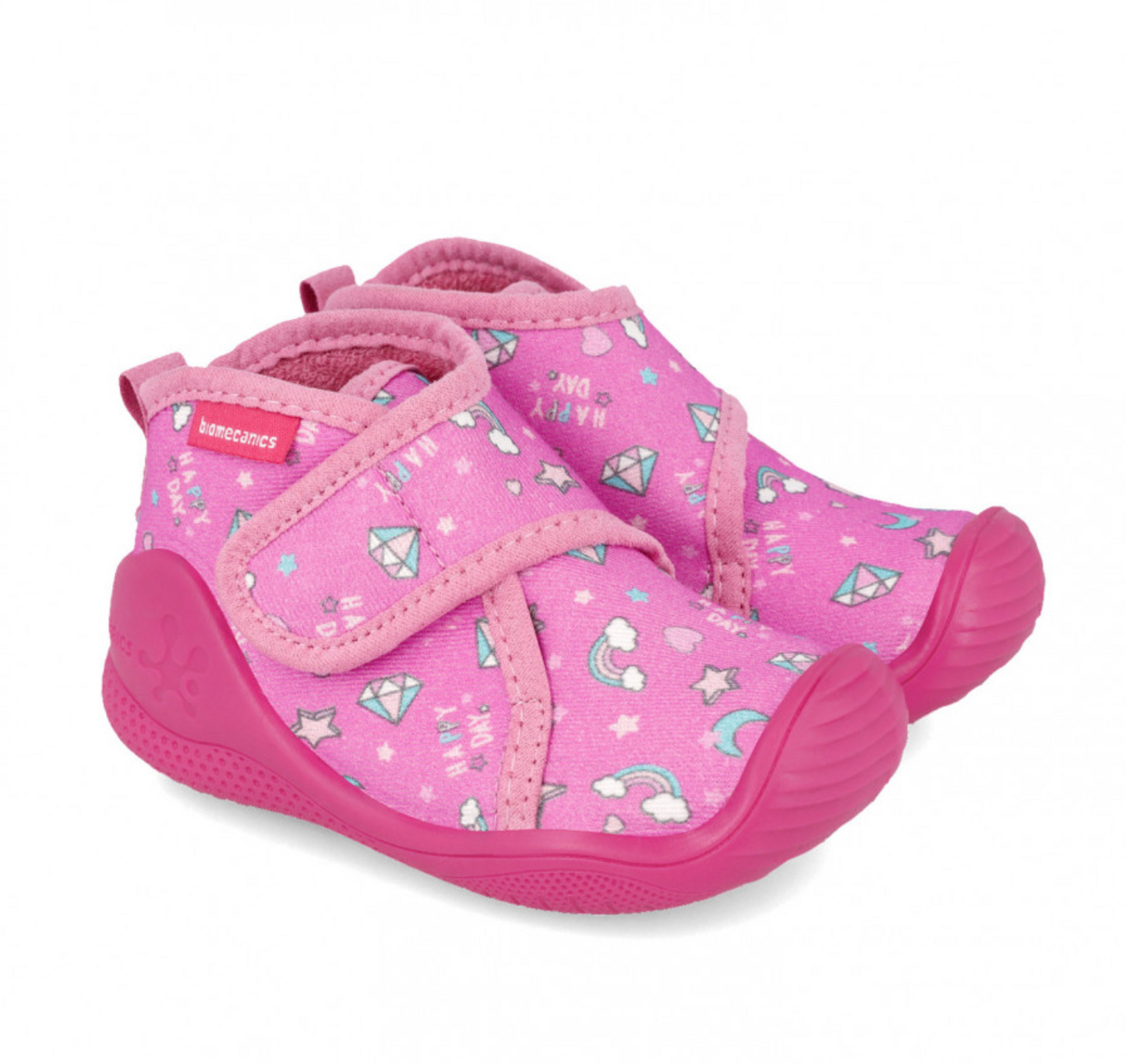 BIOMECANICS Cotton Slippers Rosa Rainbow