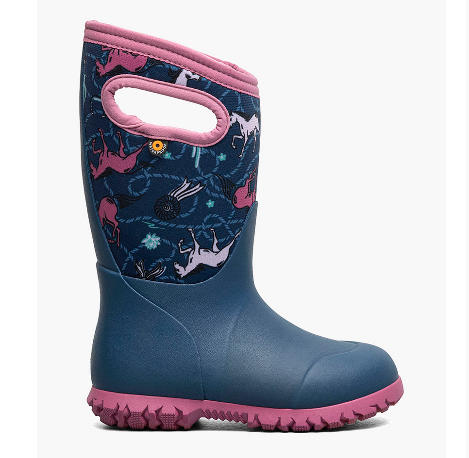 BOGS Kids' 3 Season Boots York Horses