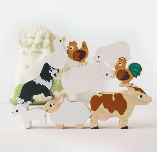 Baby and Toddler - Stacking -  Farmyard Animals By Le Toy Van (Copy)
