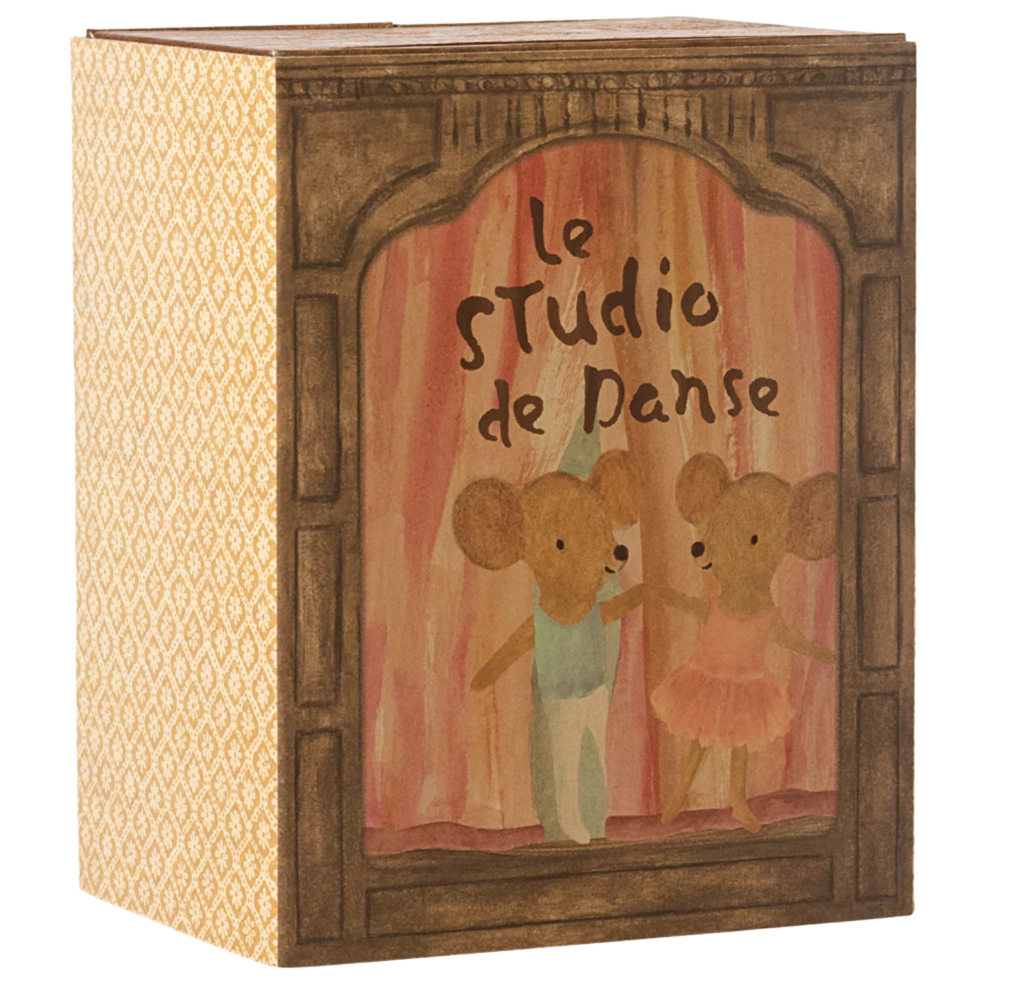 Ballet mice in dance studio, Little sister and brother  by Maileg