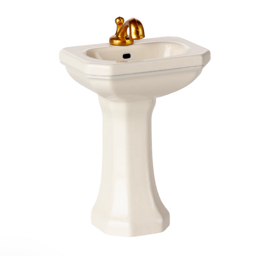 Bathroom sink, Mouse - Off white  by Maileg