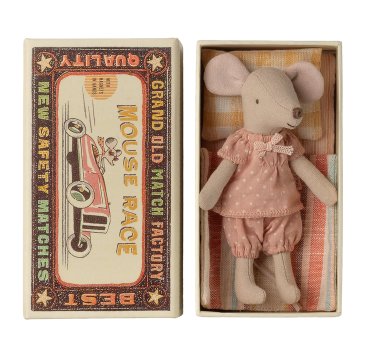 2026  Big sister mouse in matchbox  by Maileg