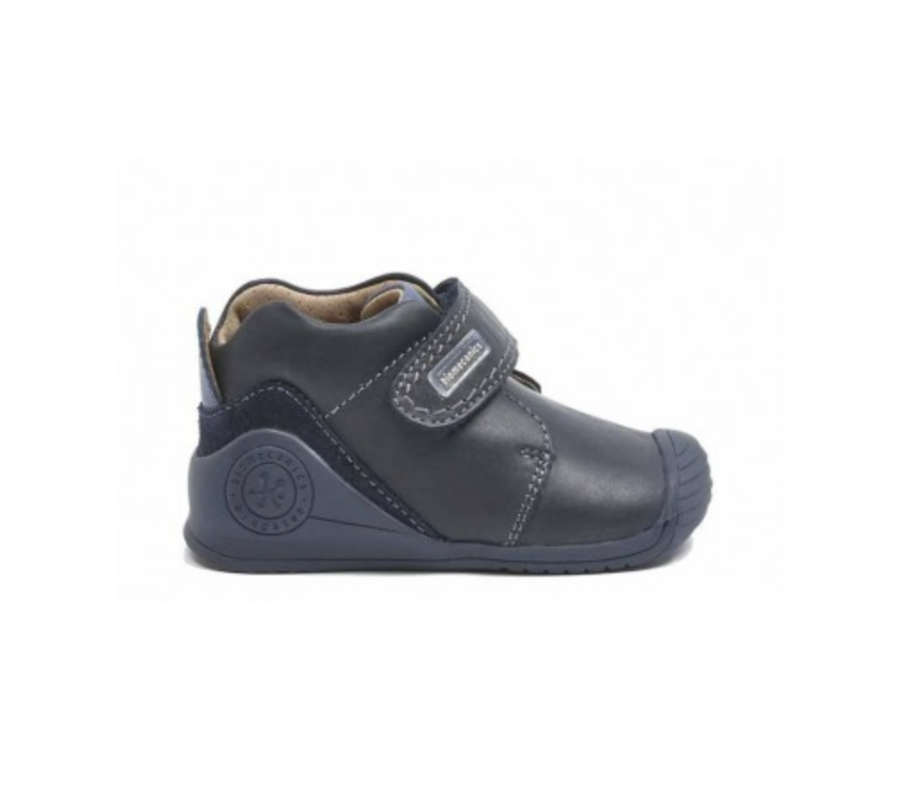 Biomecanics  Leather Baby Shoes Blue