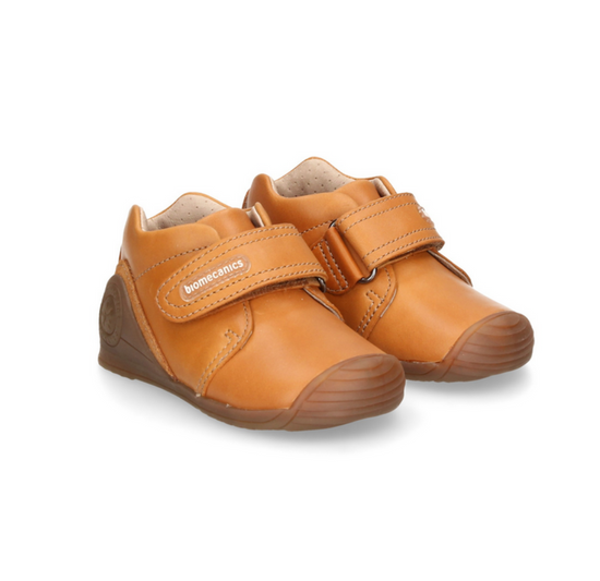 Biomecanics  Leather Baby Shoes Light Brown