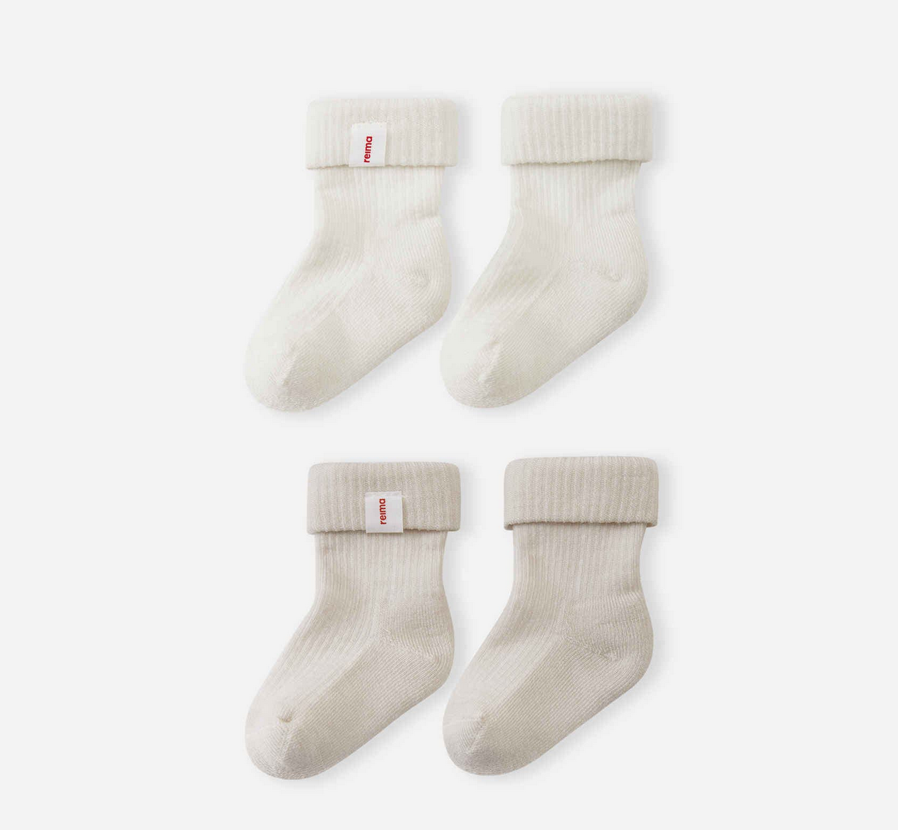 Reima Baby socks Mussukka Birch Beige