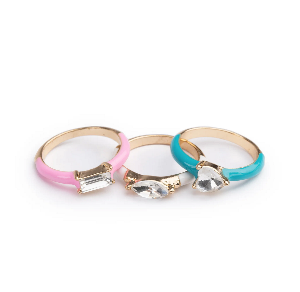 Boutique Chic Crystal Cool Rings by Great Pretenders