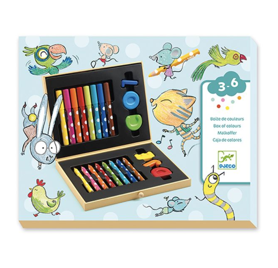 Box of colours for toddlers by Djeco