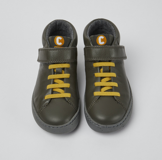 CAMPER Peu Touring Green ankle boots