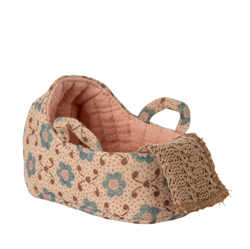 Carry cot, Baby mouse - Rose  by Maileg