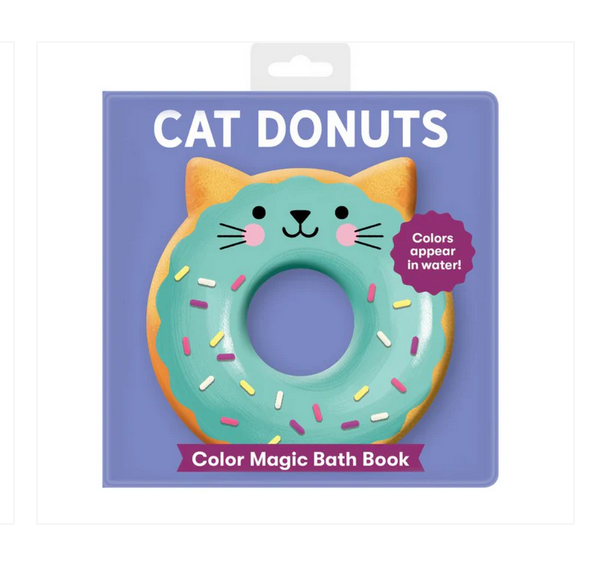 Cat Donuts Color Magic Bath Book