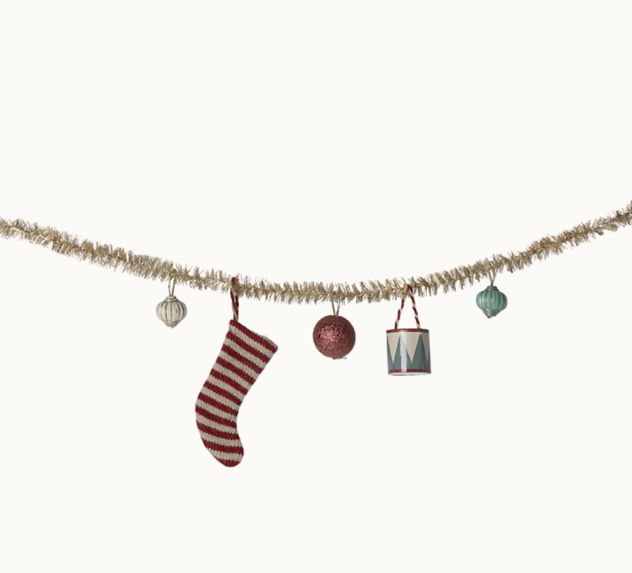 Christmas garland, Small - Gold by Maileg