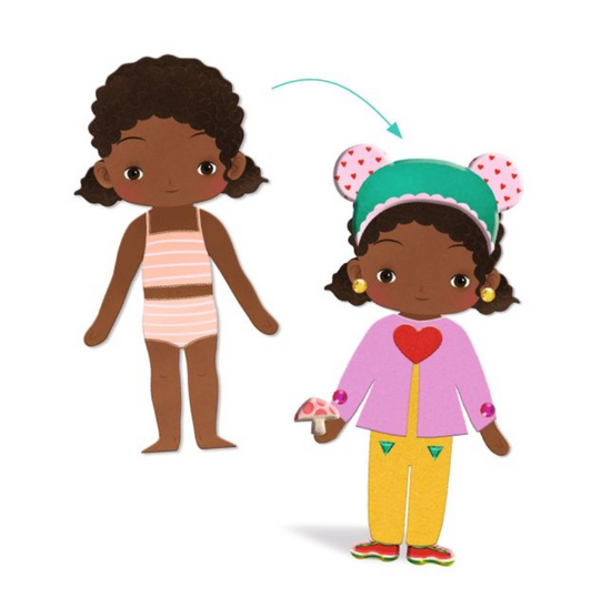 Collage / Soft dress-up by Djeco