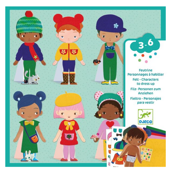 Collage / Soft dress-up by Djeco