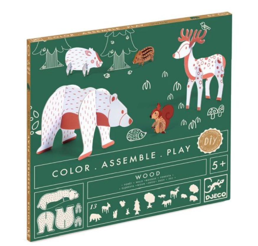 Color Assemble Play -  Wood by Djeco