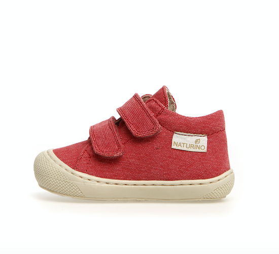 Canvas First Steps Shoes, Coral by Naturino