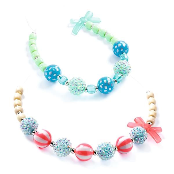 Bubble beads / Silver by Djeco