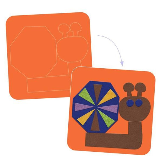 Collages / Soft creations by Djeco