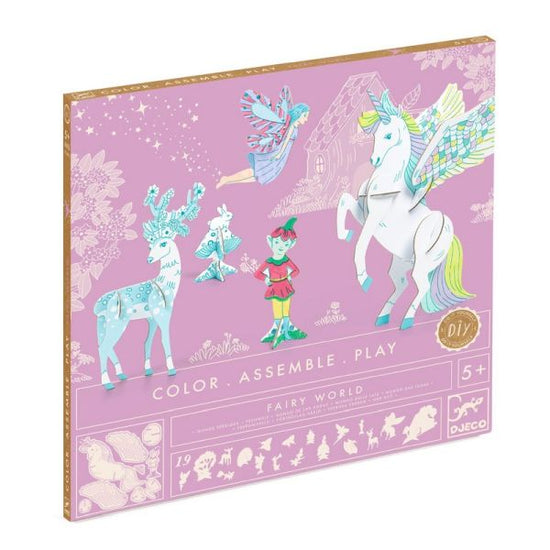 Color Assemble Play  Fairy world by Djeco