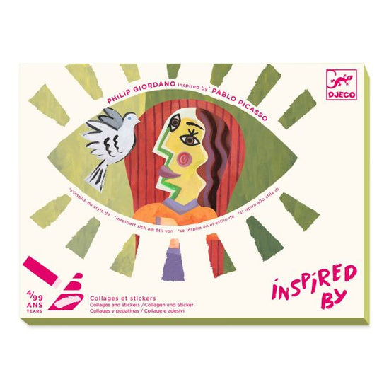 Inspired by / La tête au carré (Picasso) by Djeco