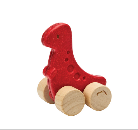 Dino Rex Car by Plan Toys