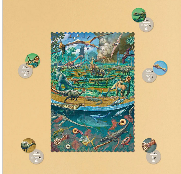 Tiny Puzzle - Dinosaurs by Londji