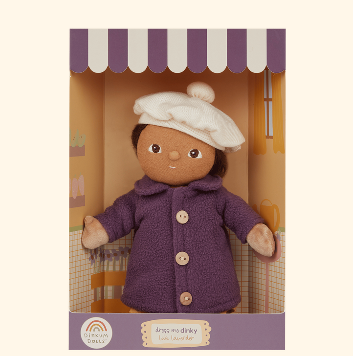 Dress Me Dinky - Lila Lavender - Purple by Olli Ella