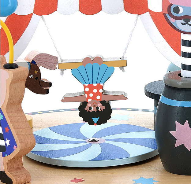 Early Learning Toy Circus by Michelle Carlslund by Vilac