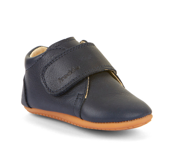 FRODDO Prewalkers Leather Shoes Dark Blue