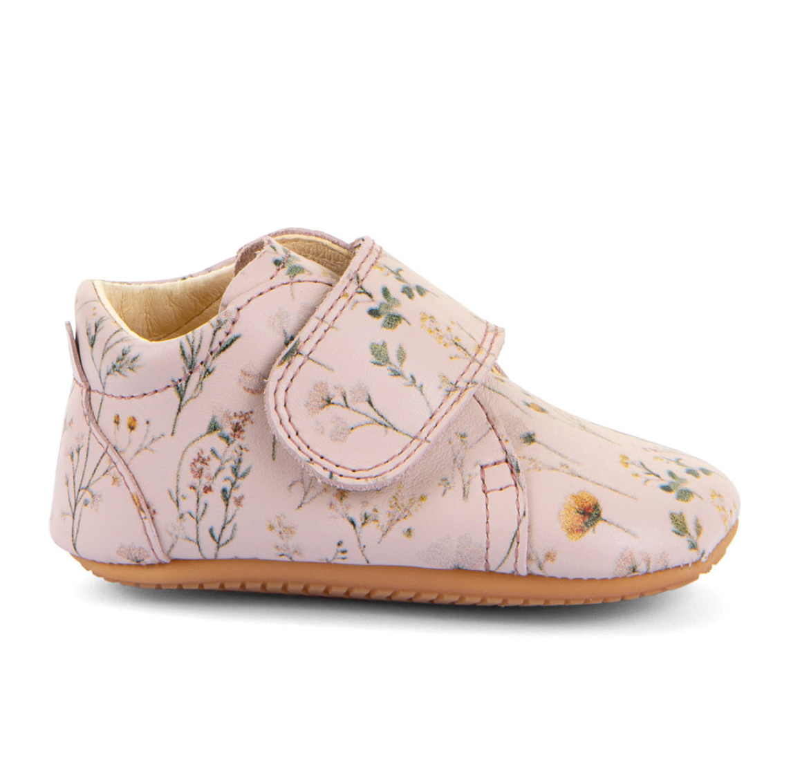 FRODDO Prewalkers Leather Shoes Flowers