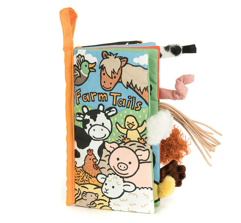 Farm Tails Activity Book by Jellycat