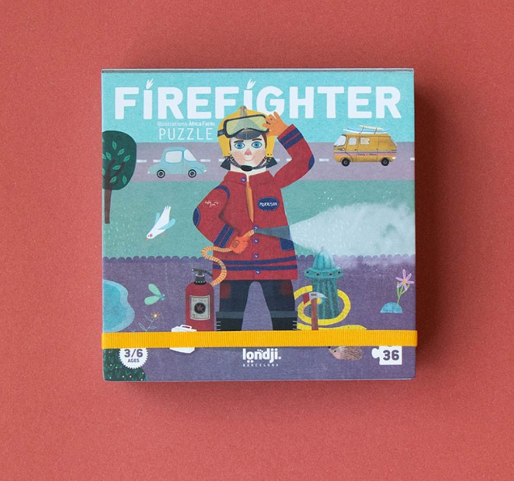 Firefighter pocket puzzle by Londji