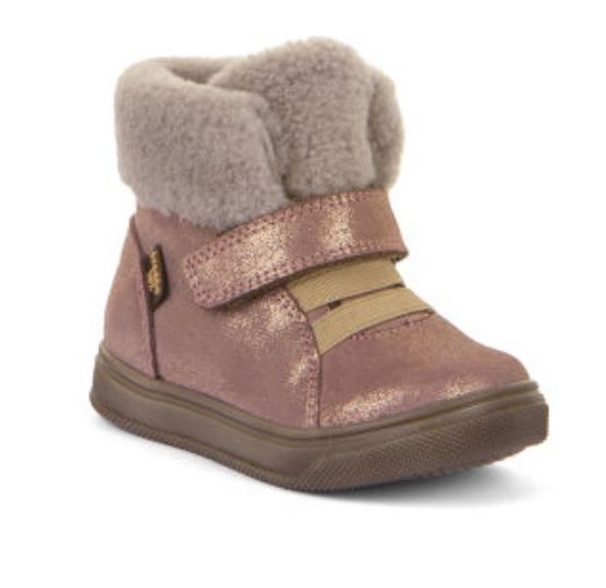 Froddo Children's Ankle Boots - BASCO TEX Pink Gold