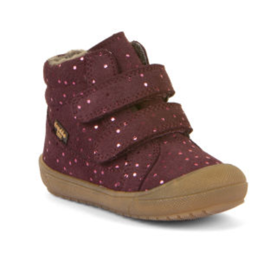 Froddo Children's waterproof  Ankle Boots - OLLIE  WOOL TEX Bordeaux+