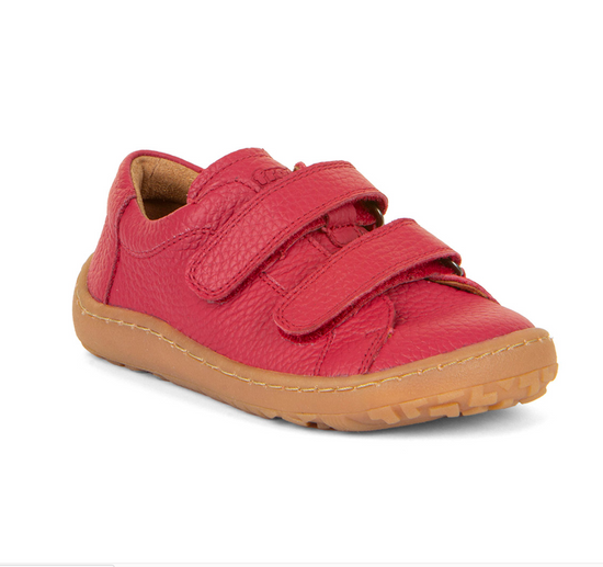 Froddo Leather Barefoot Shoes Red