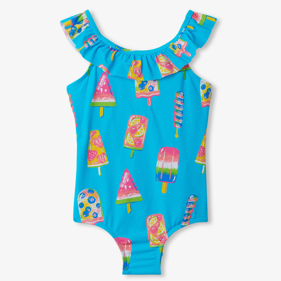 Swim Fruity Pops Ruffle Sleeve Swimsuit By Hatley – SHOE+SHOE