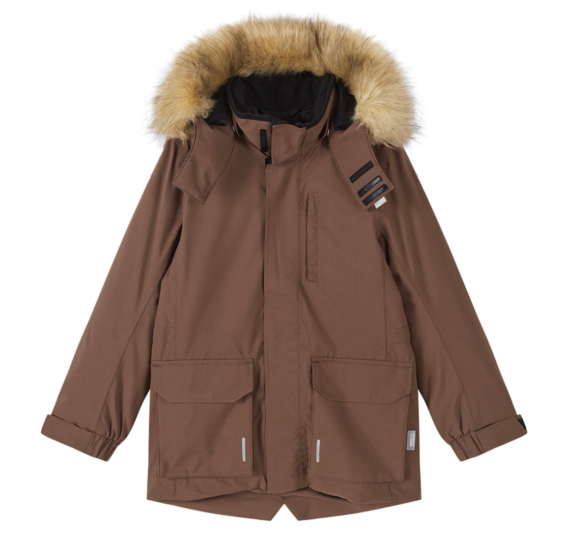 REIMA Ajaton - Kids' ReimaTec Waterproof Winter Parka Brown
